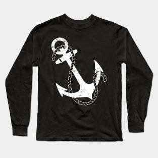 Nautical Anchor Long Sleeve T-Shirt